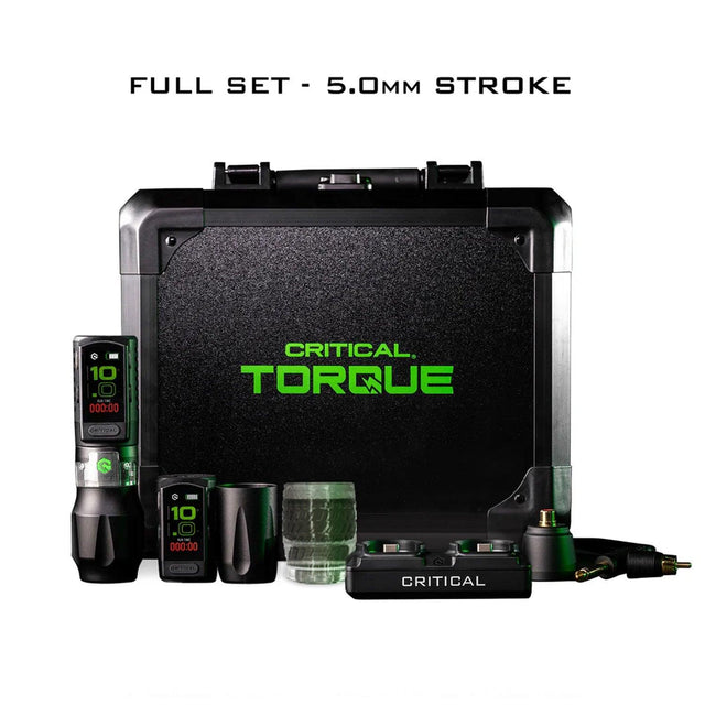 Critical Tattoo Torque Pen Full Set Stroke 5.0mm - BVShop