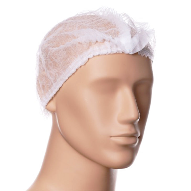 Disposable clip caps 100pcs. White - BVShop