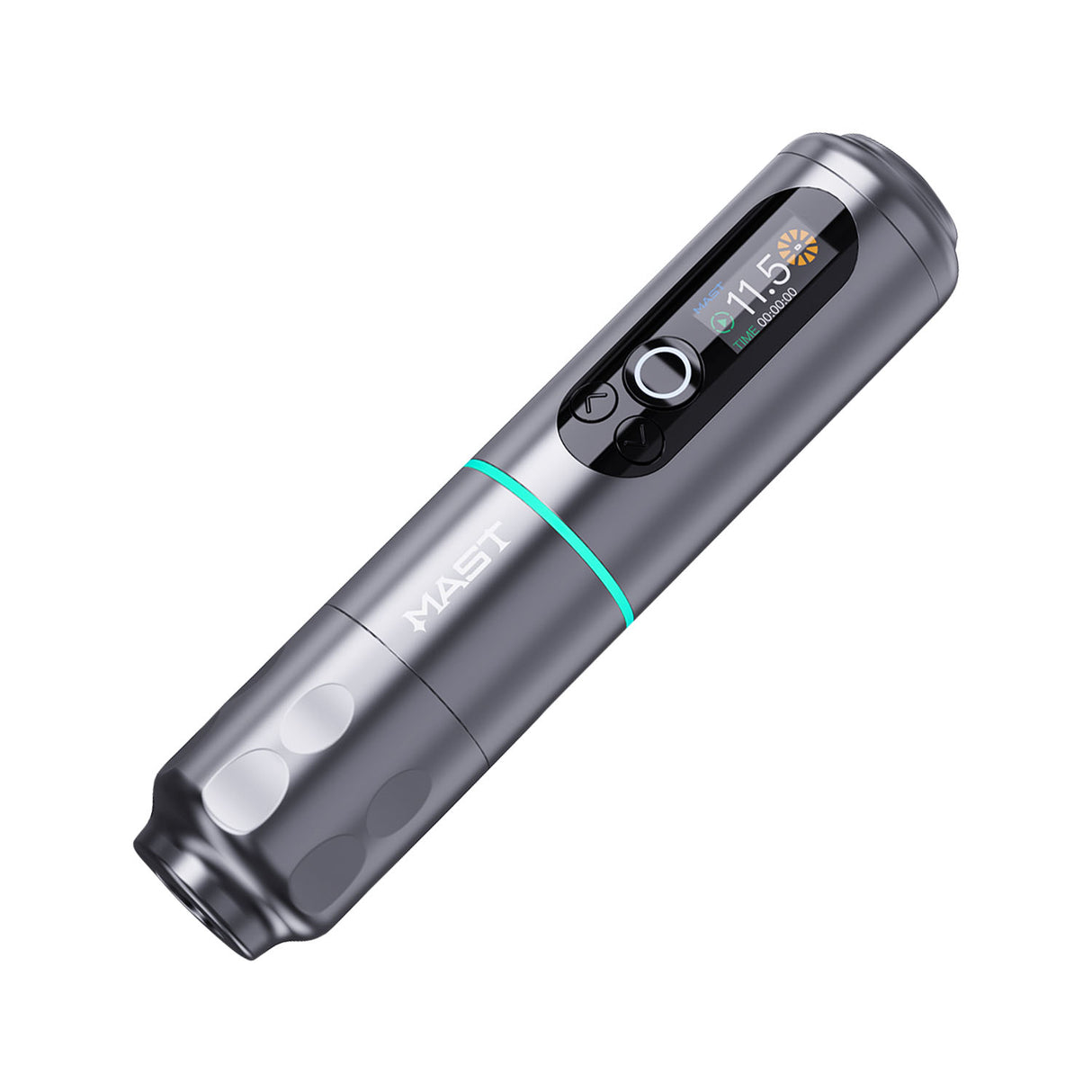 Dragonhawk Mast Bogenschütze 2 Kabelloser Stift Tätowiergerät Grau 3,5 mm Hub