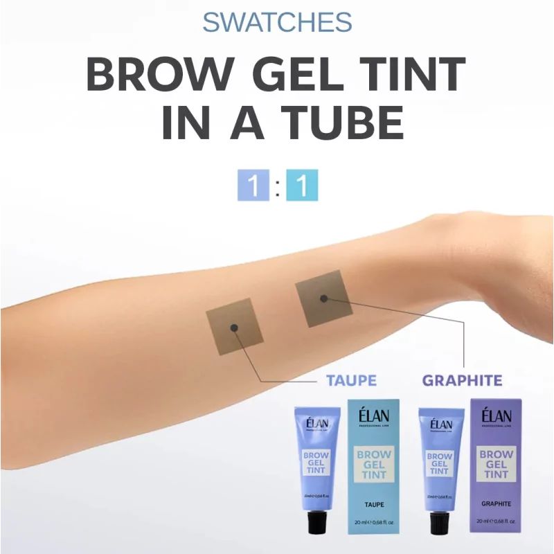 Elan Brow Gel Tint Graphite 20ml - BVShop