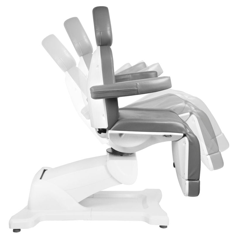 Electric cosmetic chair azzurro 869a rotary 4 engine Gray - BVShop
