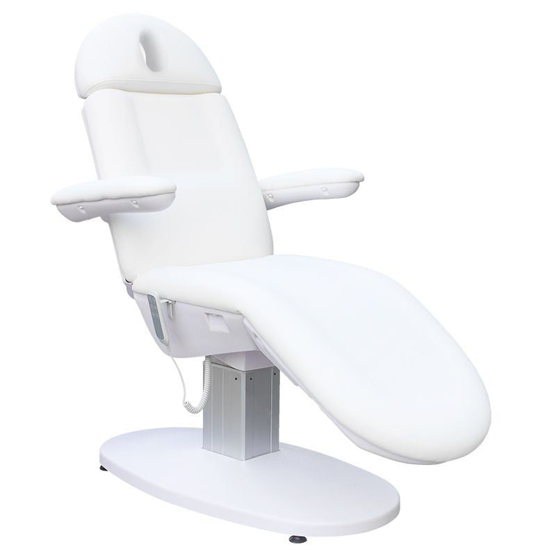 Electric cosmetic chair eclipse 4 strong. white - BVShop