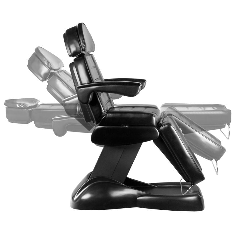 Electric cosmetic chair lux black - BVShop