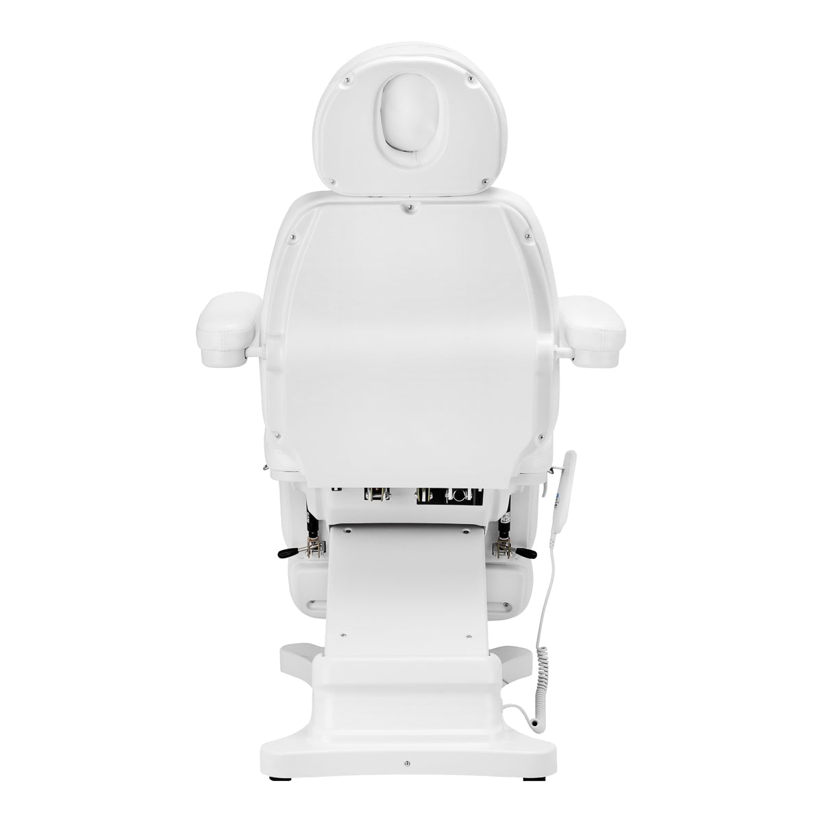 Electric cosmetic chair SILLON CLASSIC 3 motors with pedi cradle white - BVShop