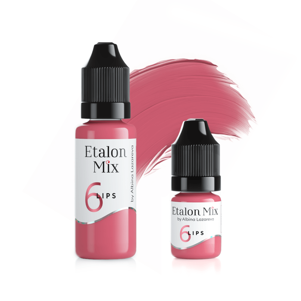 Etalon Mix Lips No.6 Dusty Rose Pigment 5ml/15ml - BVShop