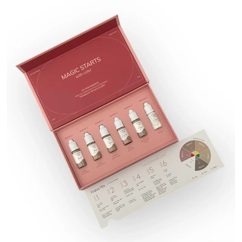 Etalon Mix Camouflage Hautpigment Set 6x5ml