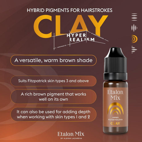 Etalon Mix Brows Clay Pigment 10ml - BVShop