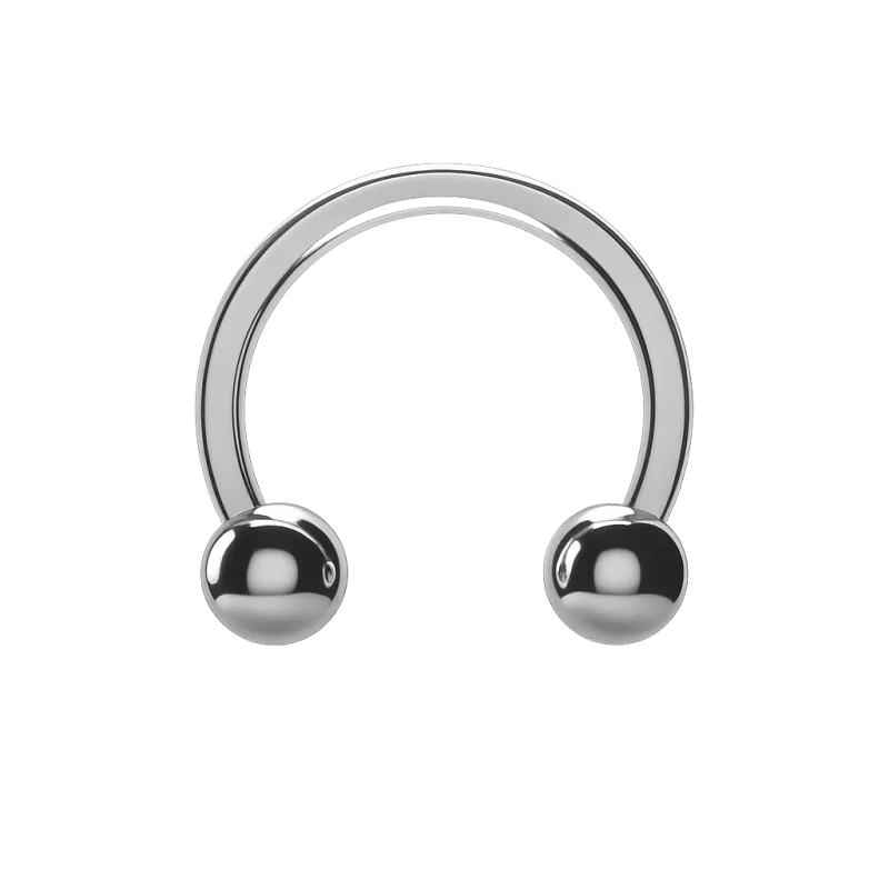 Augenbrauenpiercing-Ring Bioflex