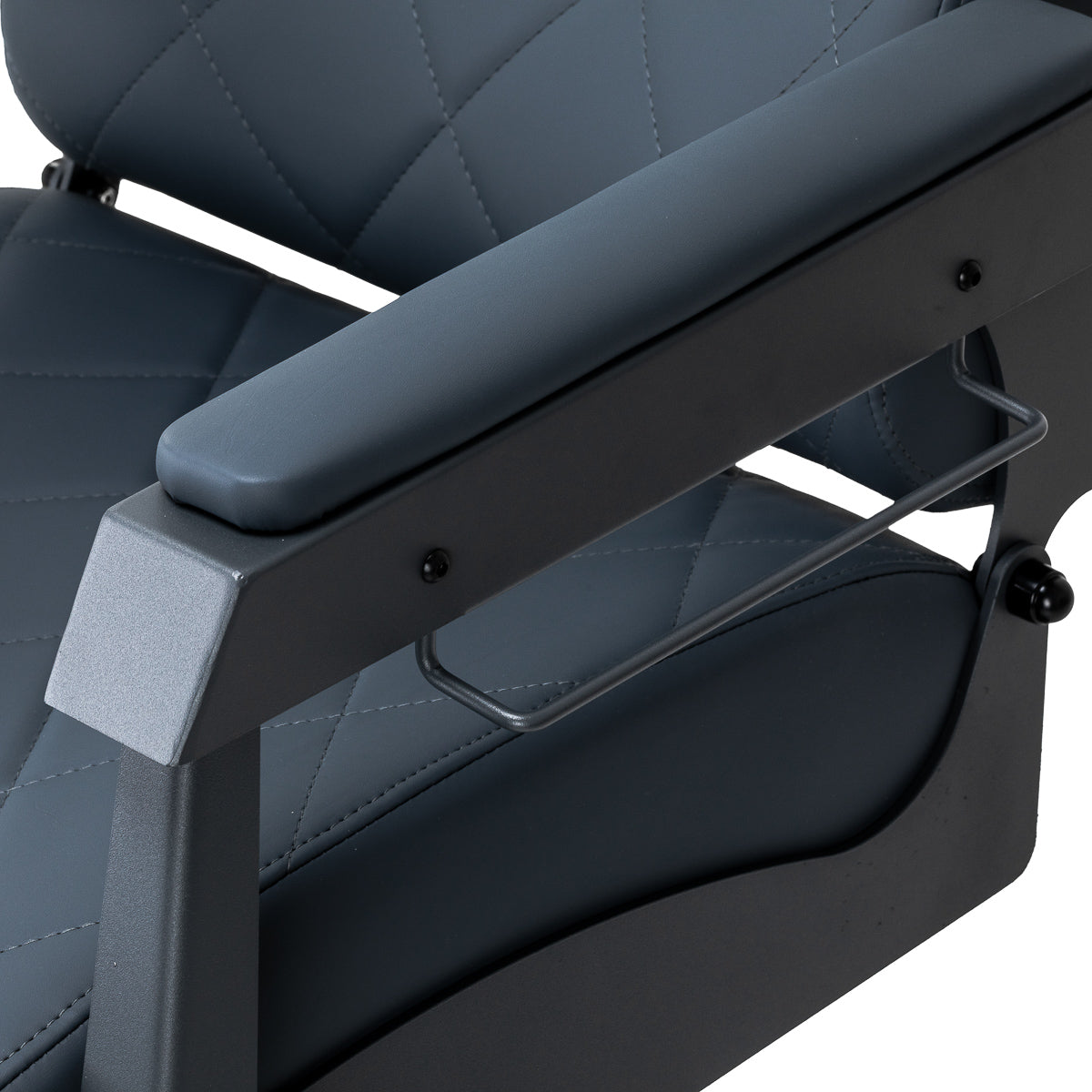 Gabbiano barber chair Bruno with graphite frame Graphite - BVShop