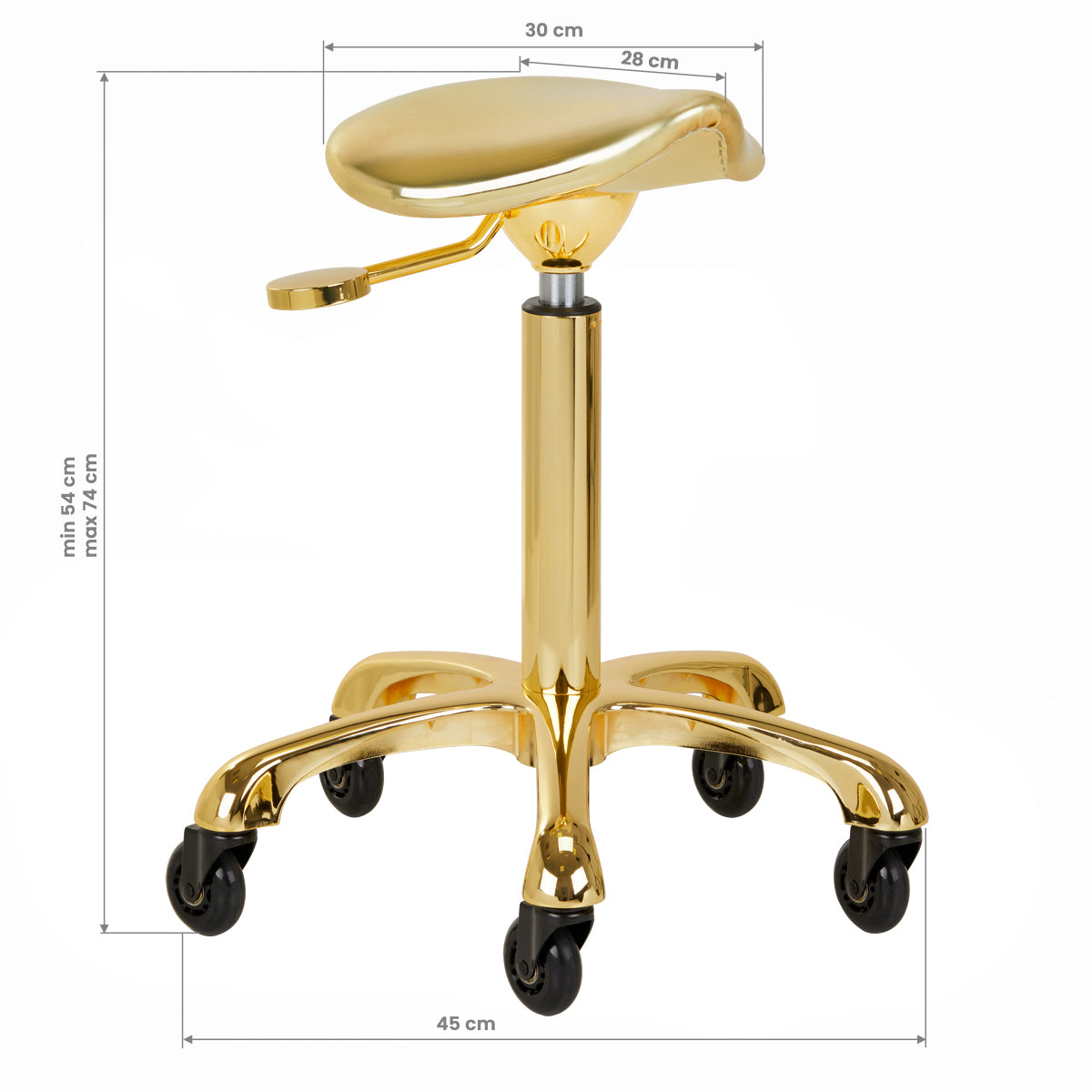Gabbiano Fine Gold stool - BVShop
