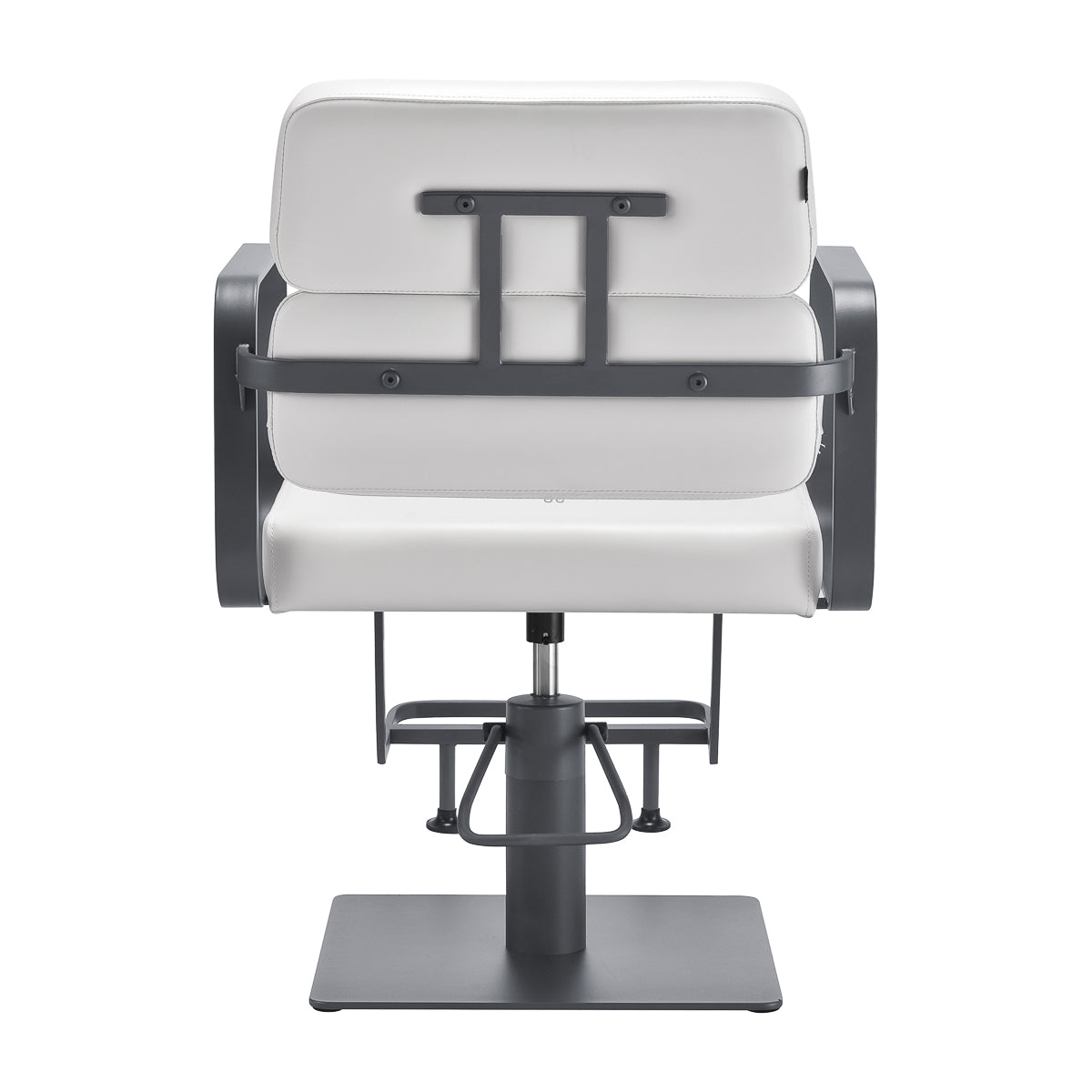 Gabbiano hairdressing chair Porto gray white - BVShop