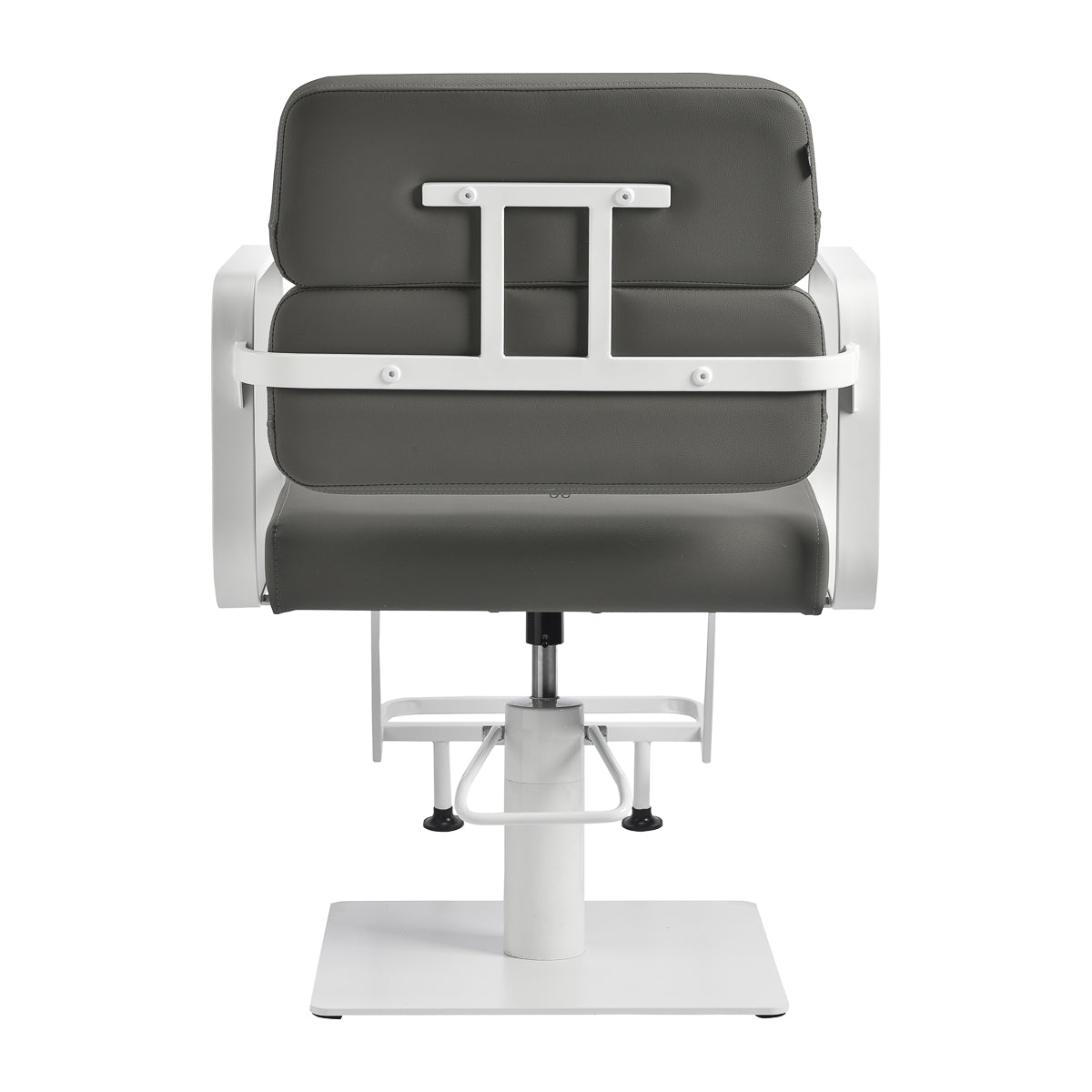 Gabbiano hairdressing chair Porto white gray - BVShop