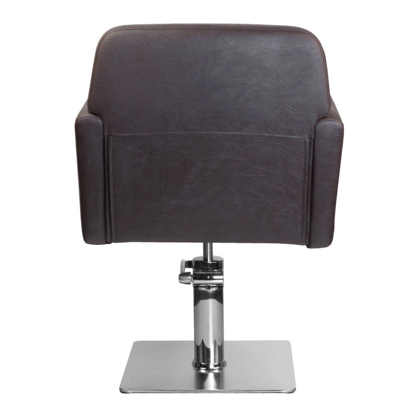 Gabbiano hamburg brown hairdressing chair - BVShop