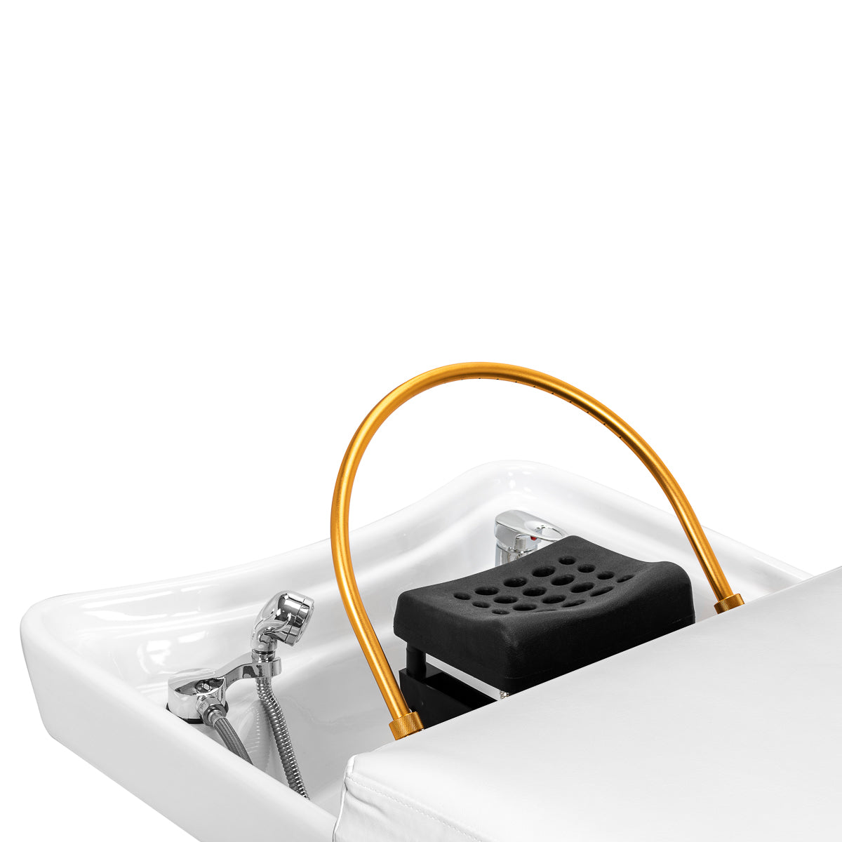 Gabbiano Head Spa Bali hair washing bed white - BVShop