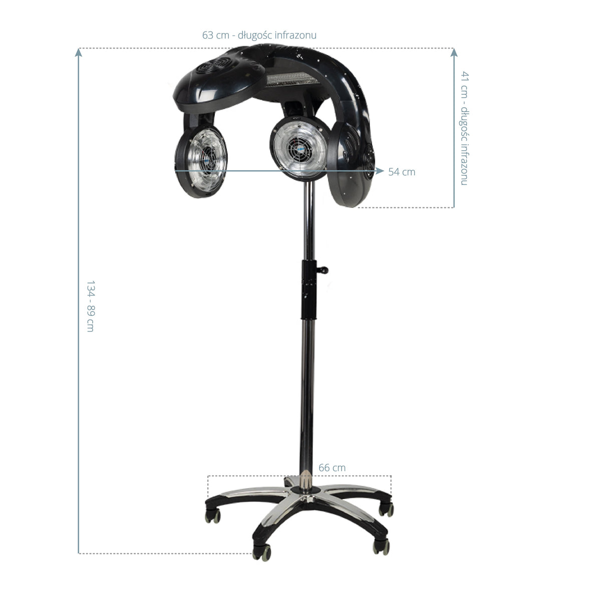 Gabbiano infrazon standing 938 black - BVShop