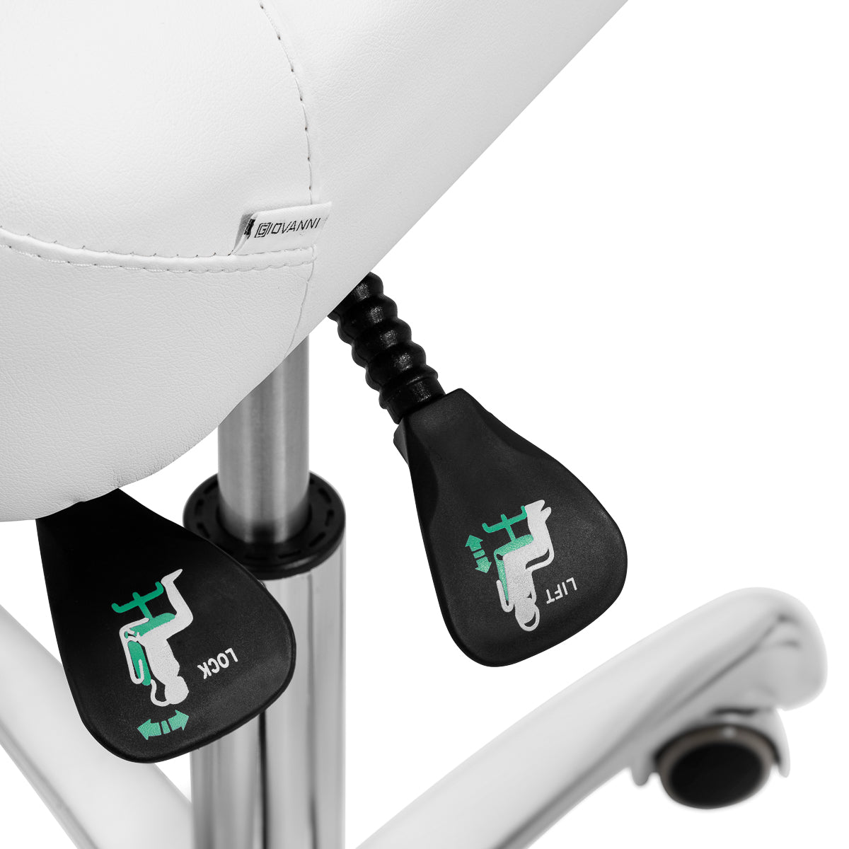 Giovanni podiatry stool 1005 white - BVShop