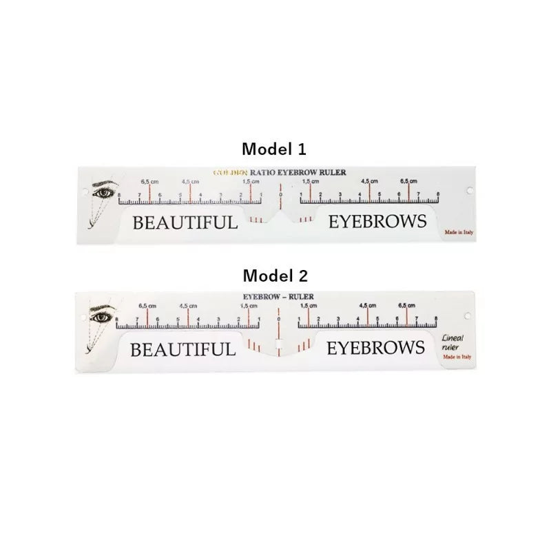 Golden eyebrows ruler - BVShop