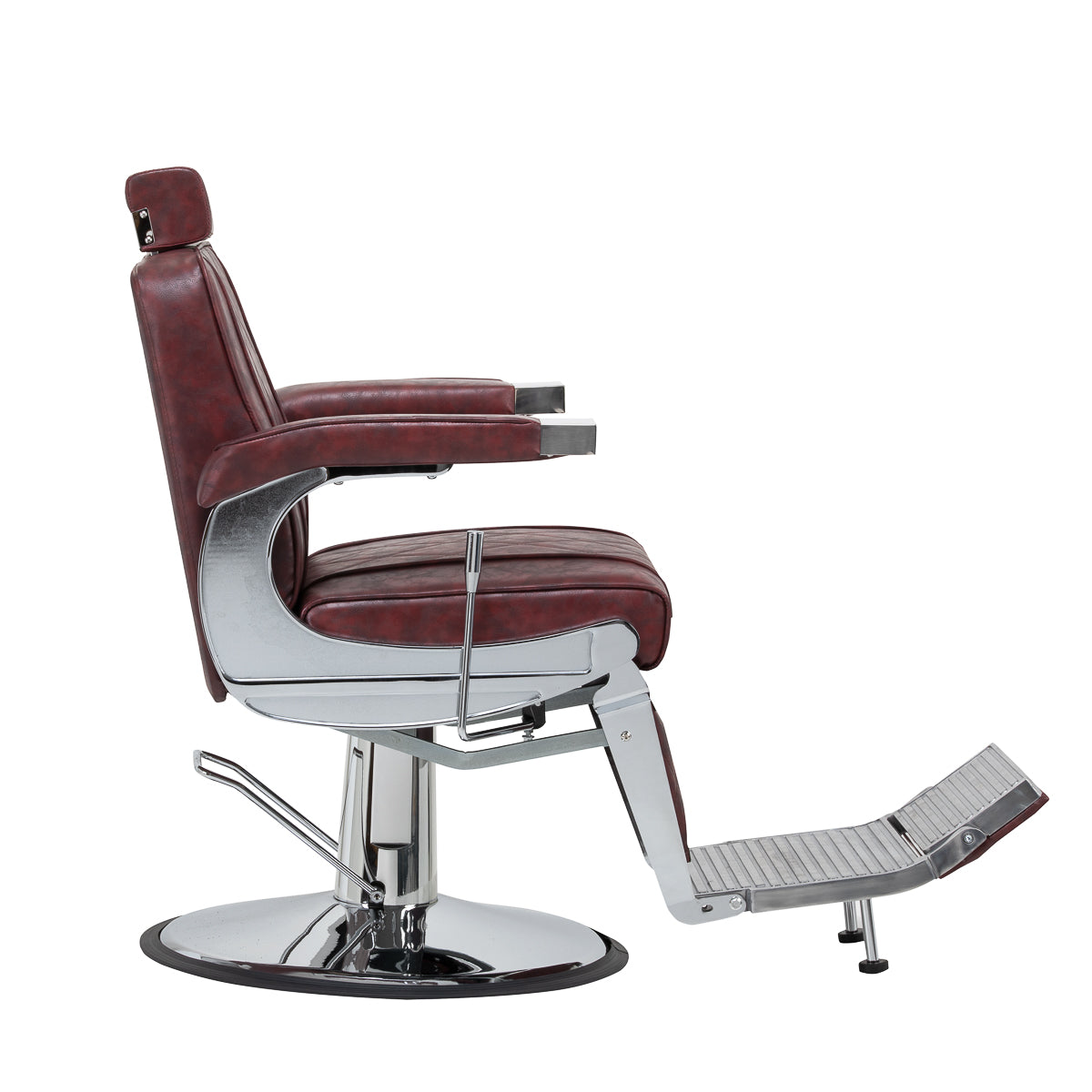 Hair System barber chair BM88066 burgundy - BVShop