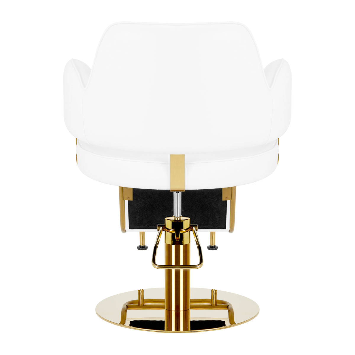 Hairdressing chair Gabbiano Linz NQ Gold White - BVShop