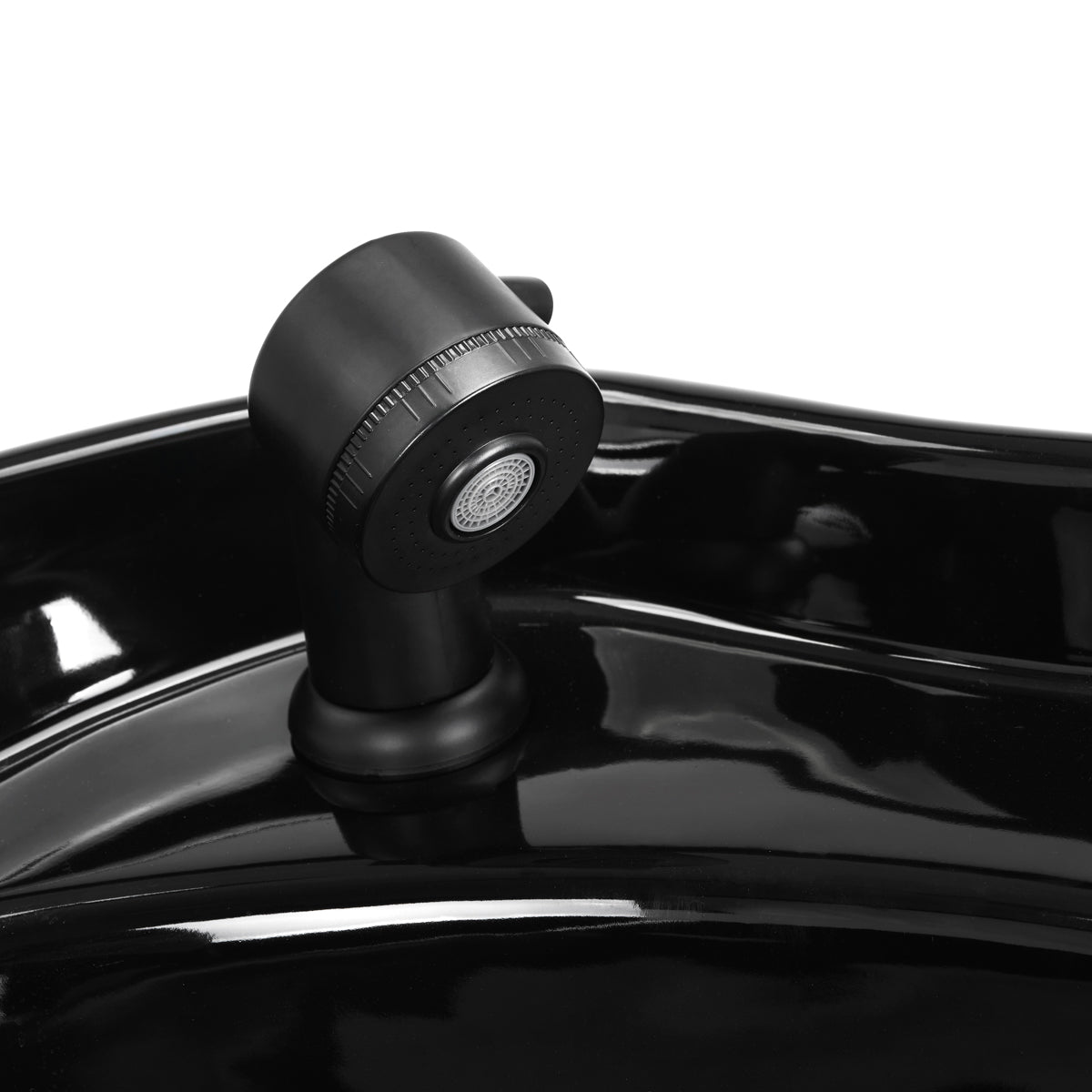 Hairdressing wash unit Toledo black - BVShop