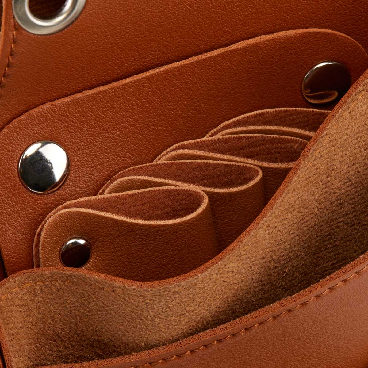 HOLSTER BELT FOR HAIR SCISSORS T11 BROWN - BVShop
