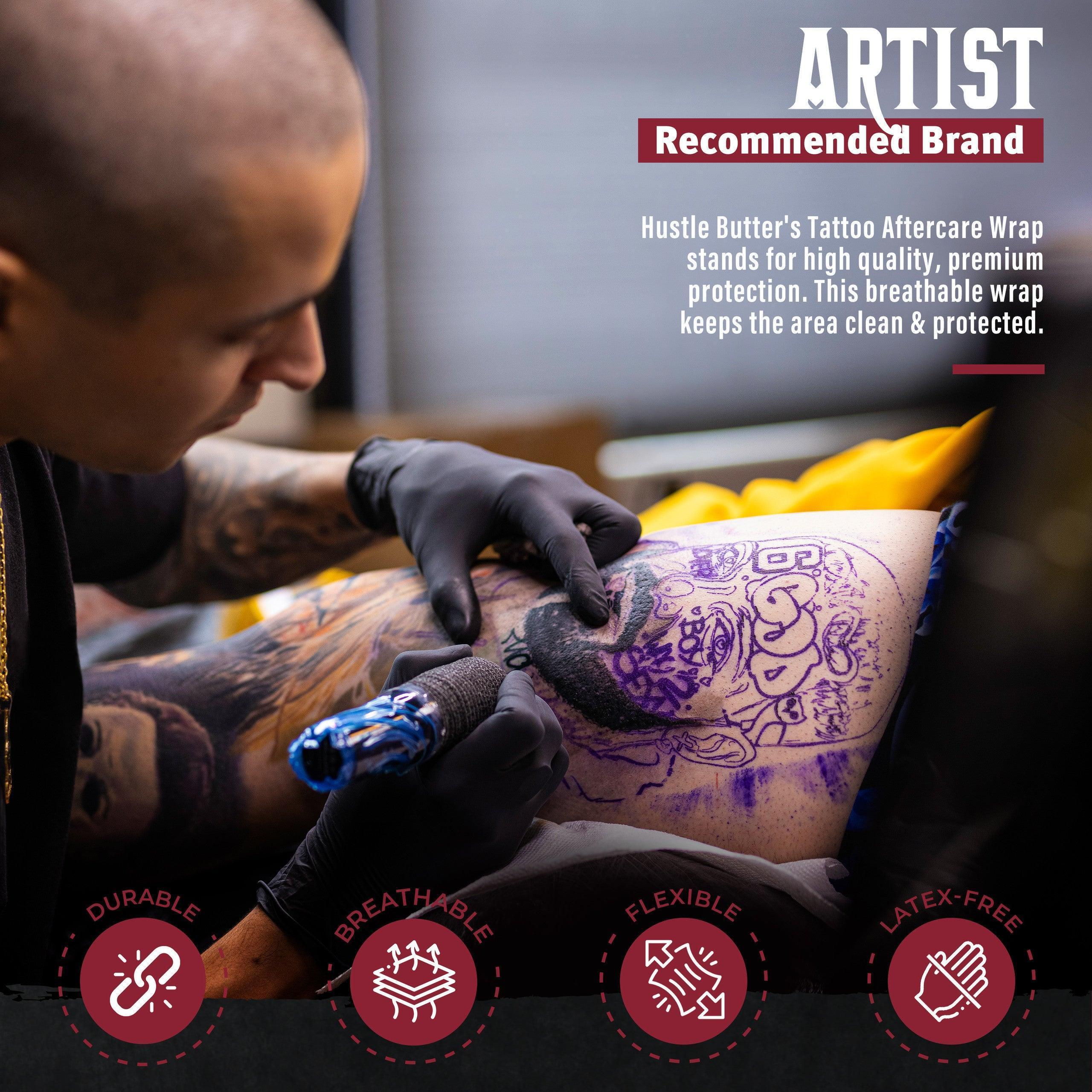 Hustle Butter Tattoo Aftercare Wrap 20cm x 8m - BVShop