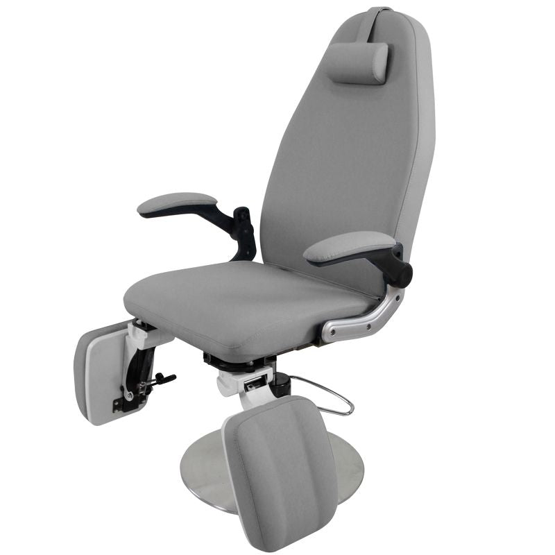 Hydraulic podiatry chair azzurro 713a gray - BVShop