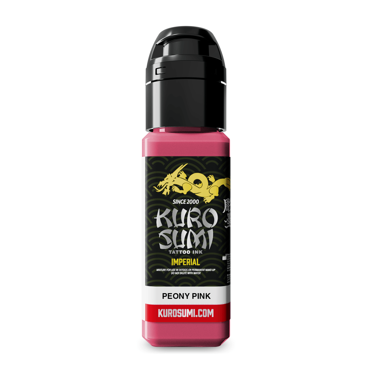 Kuro Sumi Imperial Tattoo Ink Peony Pink 44ml - BVShop