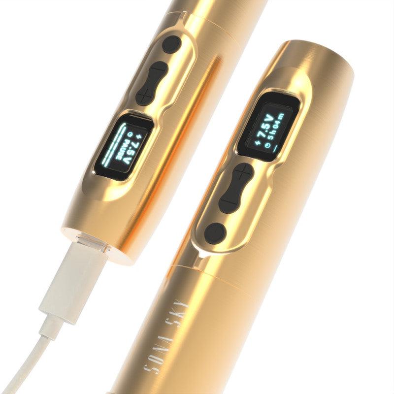 Kwadron Sona Sky Wireless PMU Pen Champagne Gold - BVShop