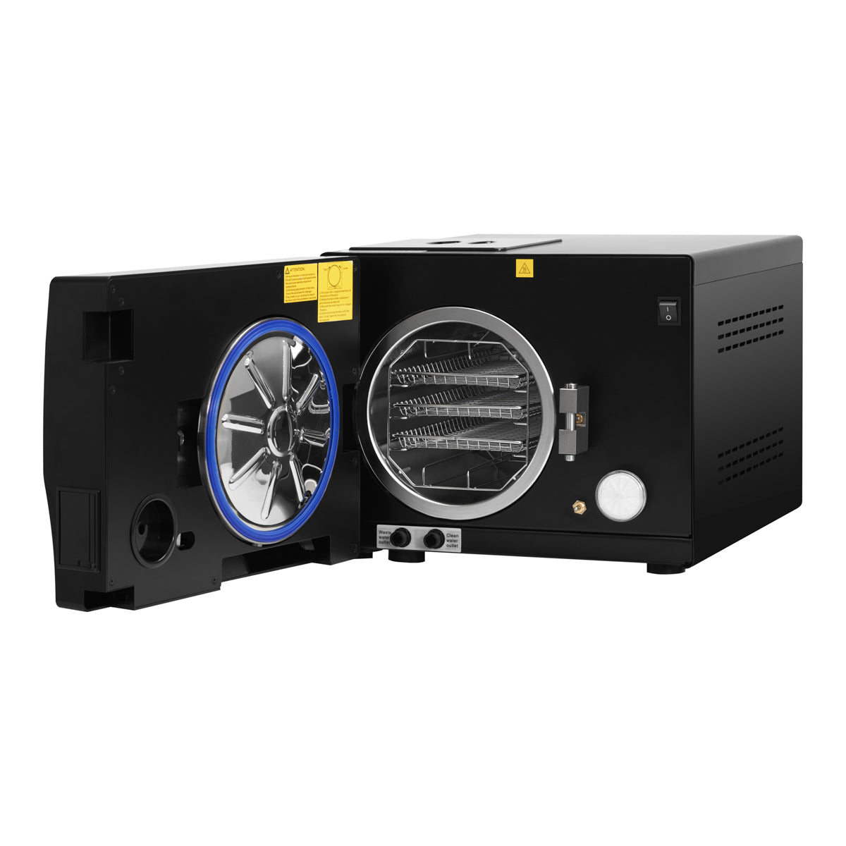 LAFOMED AUTOCLAVE STANDARD LINE LFSS12AA WITH 12 L PRINTER CL. B MEDICAL BLAC - BVShop