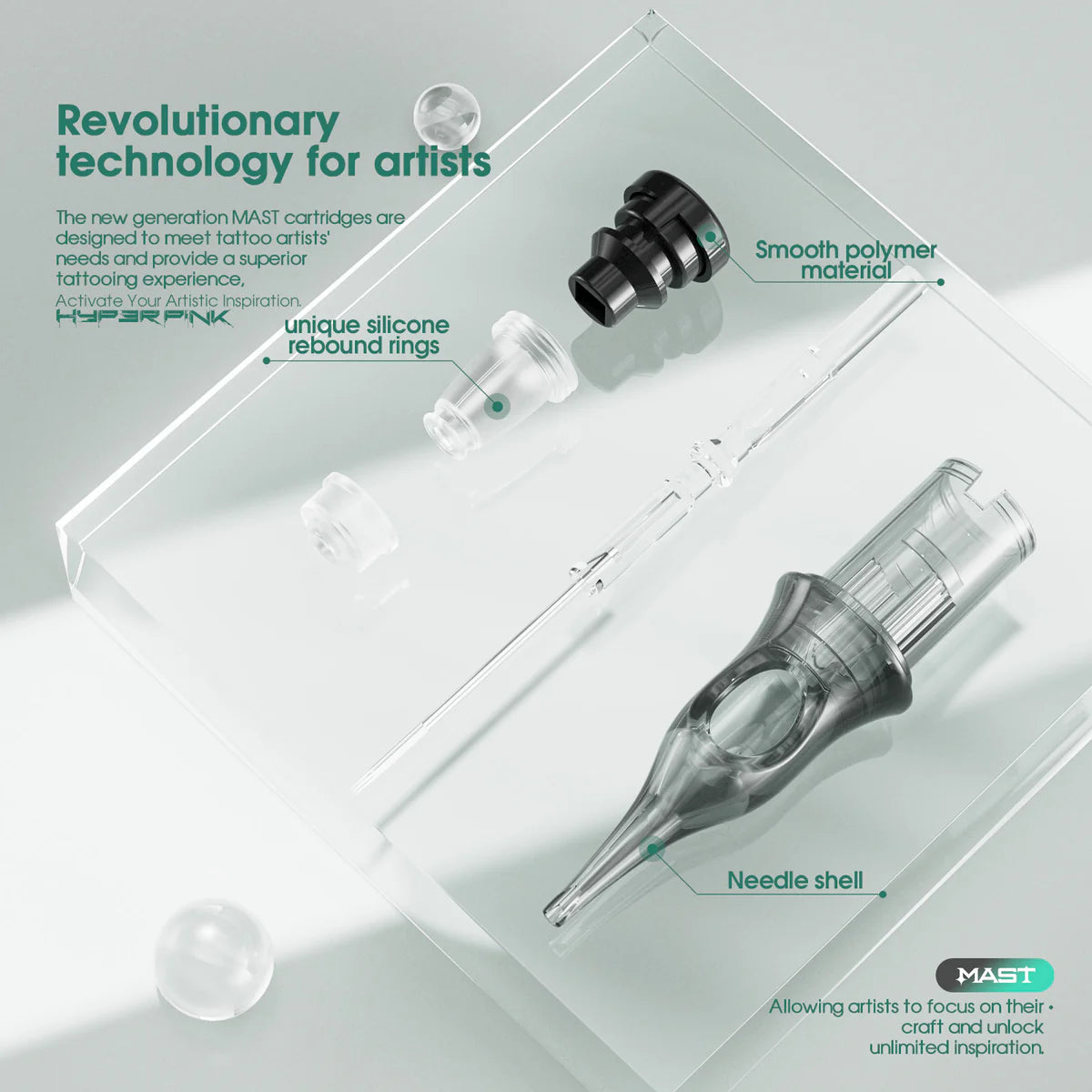 Mast Hyperlink Round Liner Cartridges - BVShop