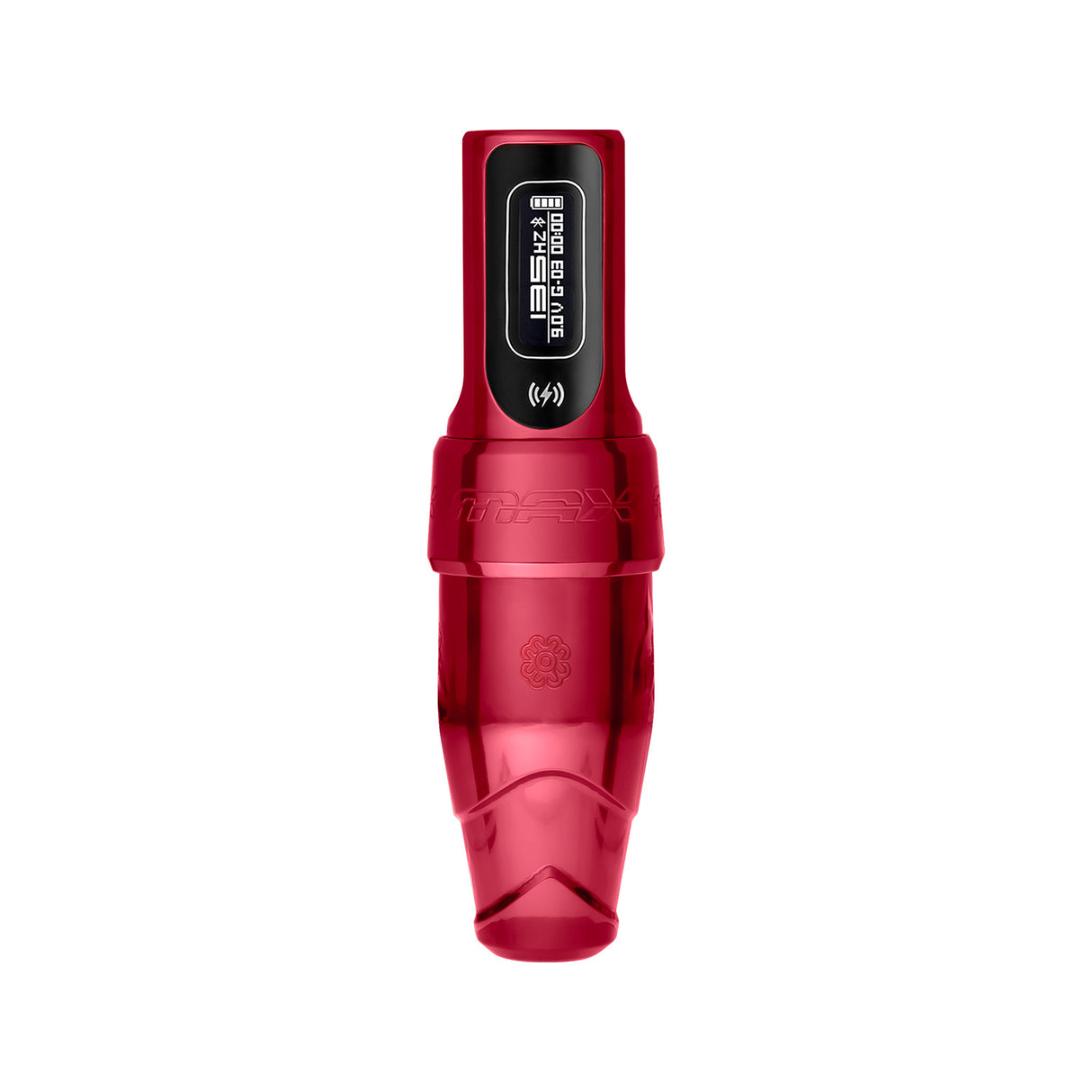 Microbeau Flux S Max mit einfachem oder doppeltem PowerBolt II 2,5 mm Hub Rouge