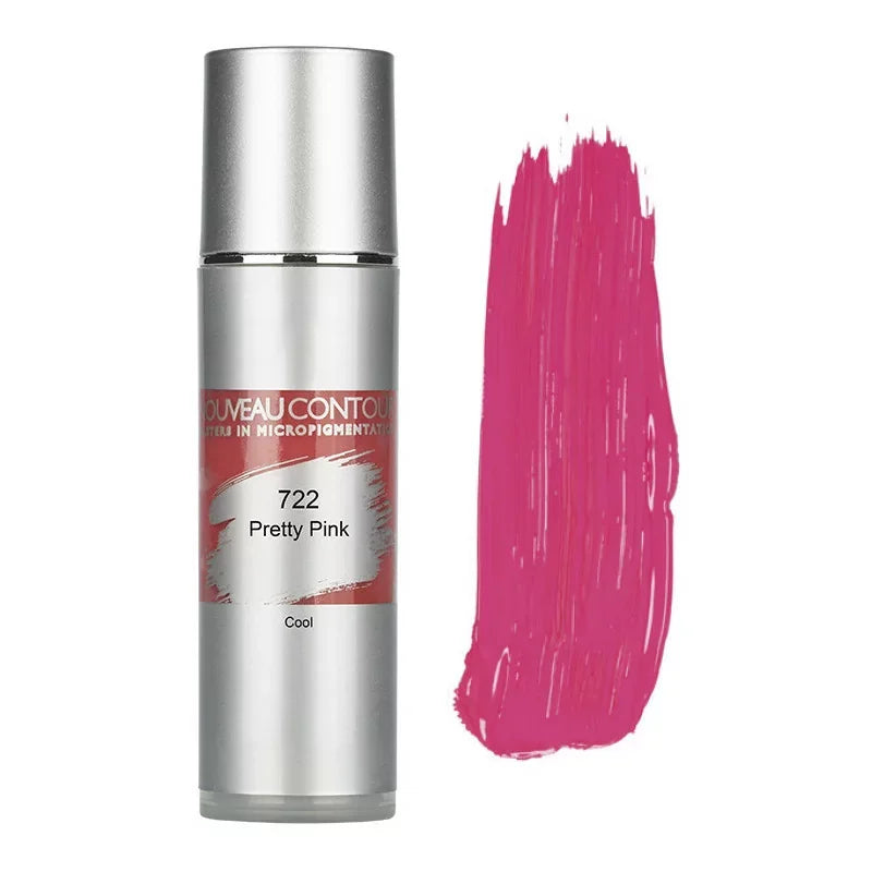 Nouveau Contour Organic Line Lip Pigment 722-Pretty Pink 10ml - BVShop