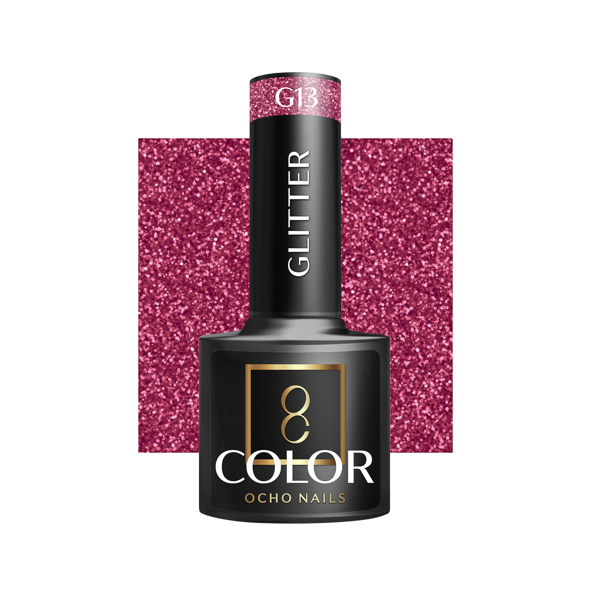 OCHO NAILS Hybrid nail polish glitter G13 -5 g - BVShop