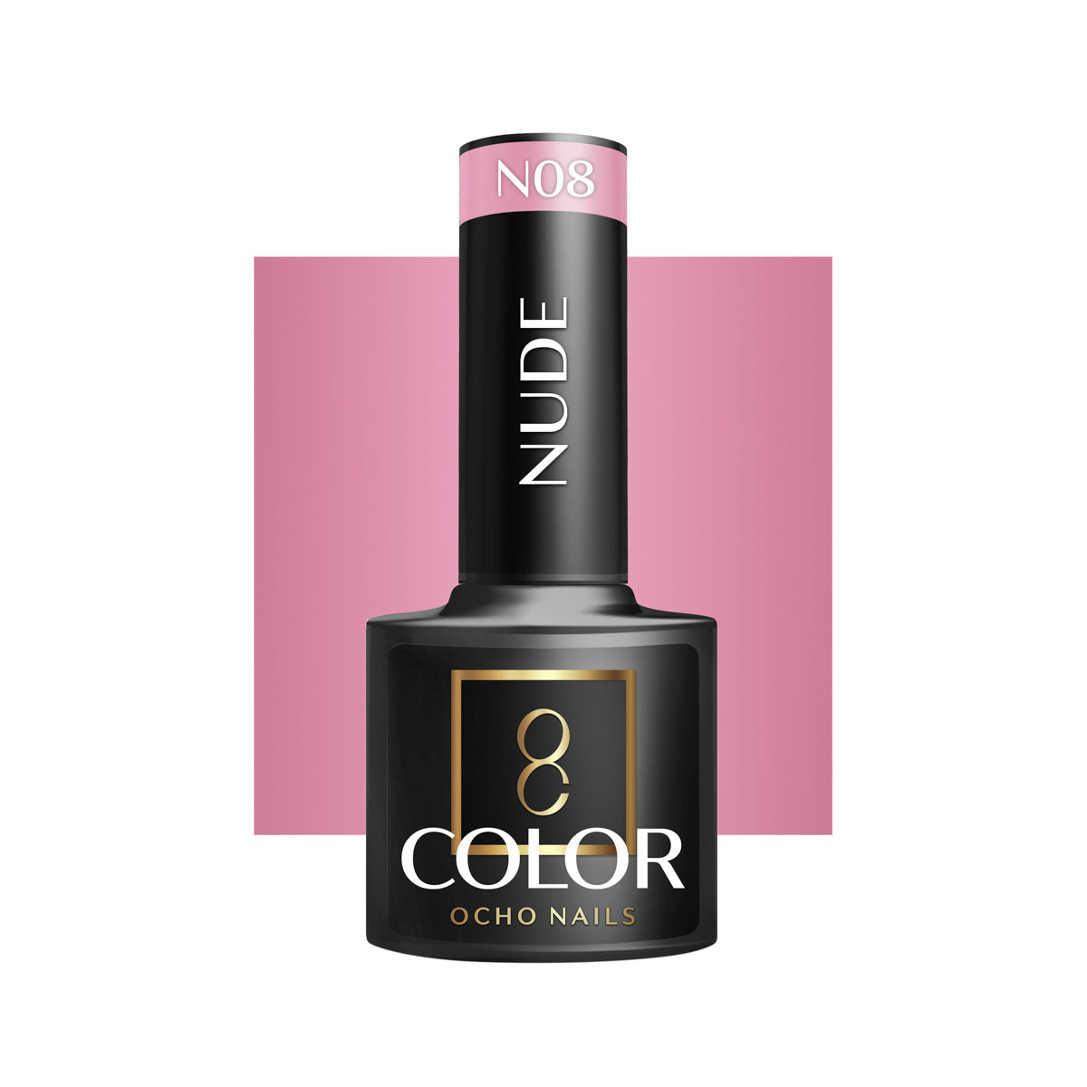 OCHO NAILS Hybrid nail polish nude N08 -5 g - BVShop