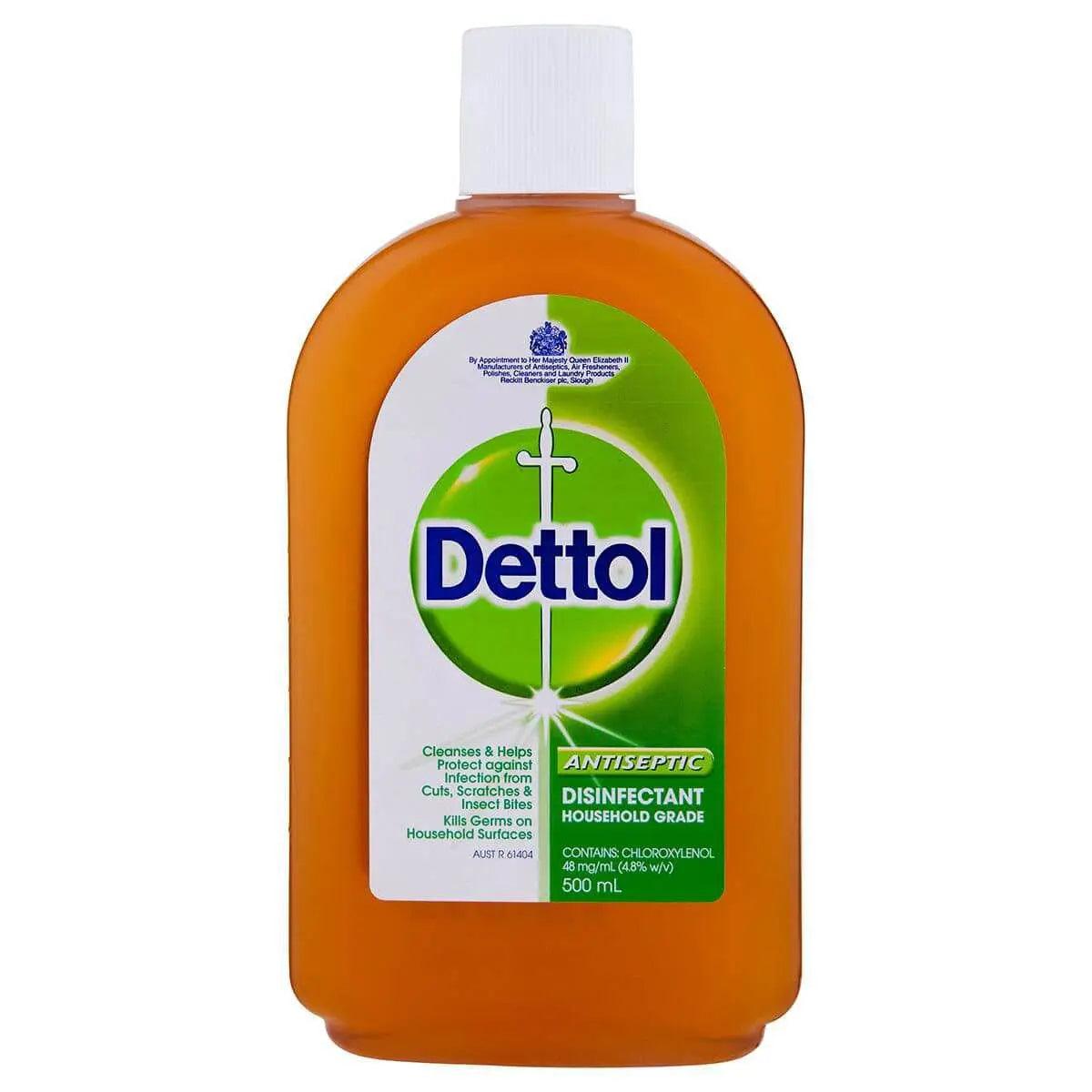 Dettol antiseptic and disinfectant 250/500/750ml - BVShop