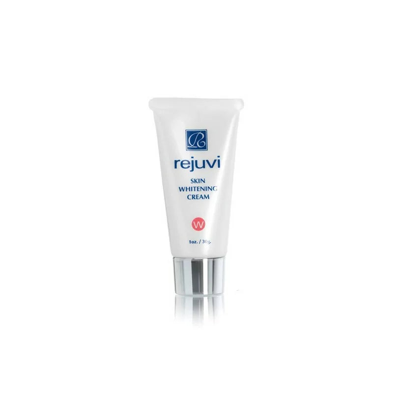 Rejuvi w Aufhellende Hautcreme 30g – Tube, Vorderetikett