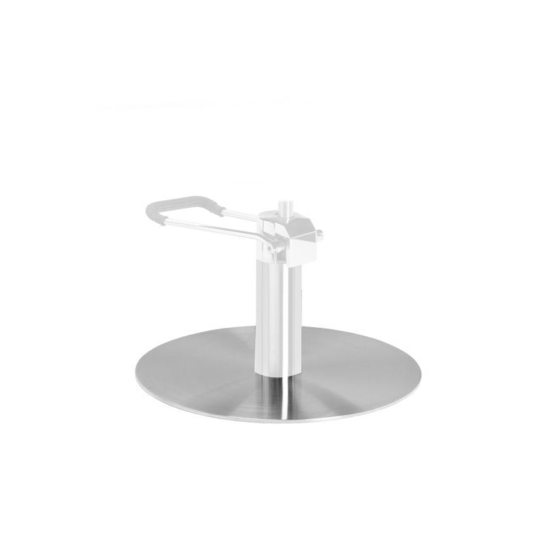 Round inox l010 base for the barber chair - BVShop