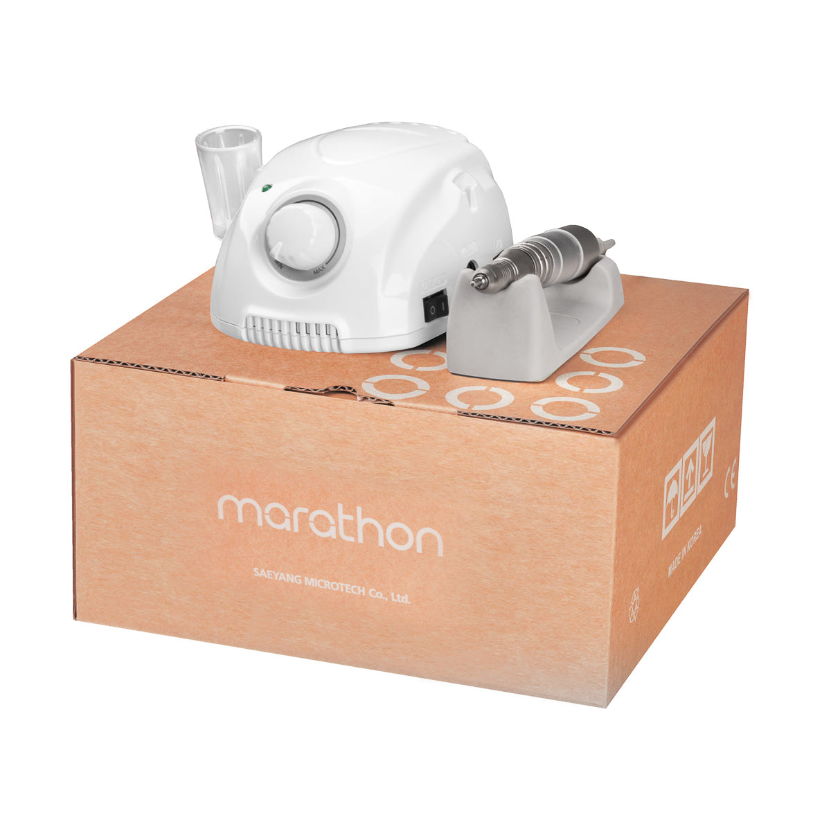 Saeyang Marathon 3 Champion Nail Drill Machine White + H200 - BVShop