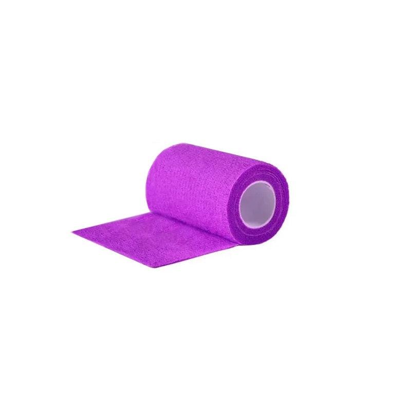 Tattoo Grip Cover Tape Black/Pink/Purple 7.5cm - BVShop