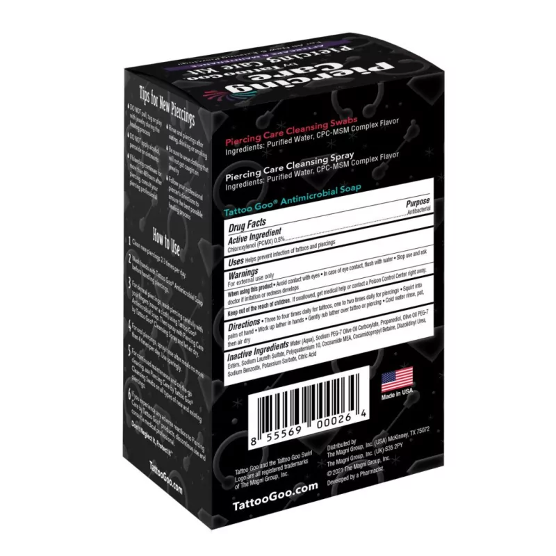 Tattoo Goo Nachsorge-Set für Piercings