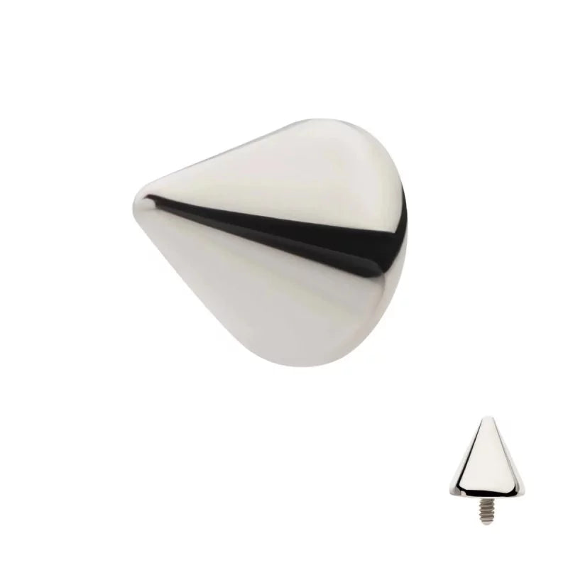 Titan-Piercing Labret-Spitzenspitze