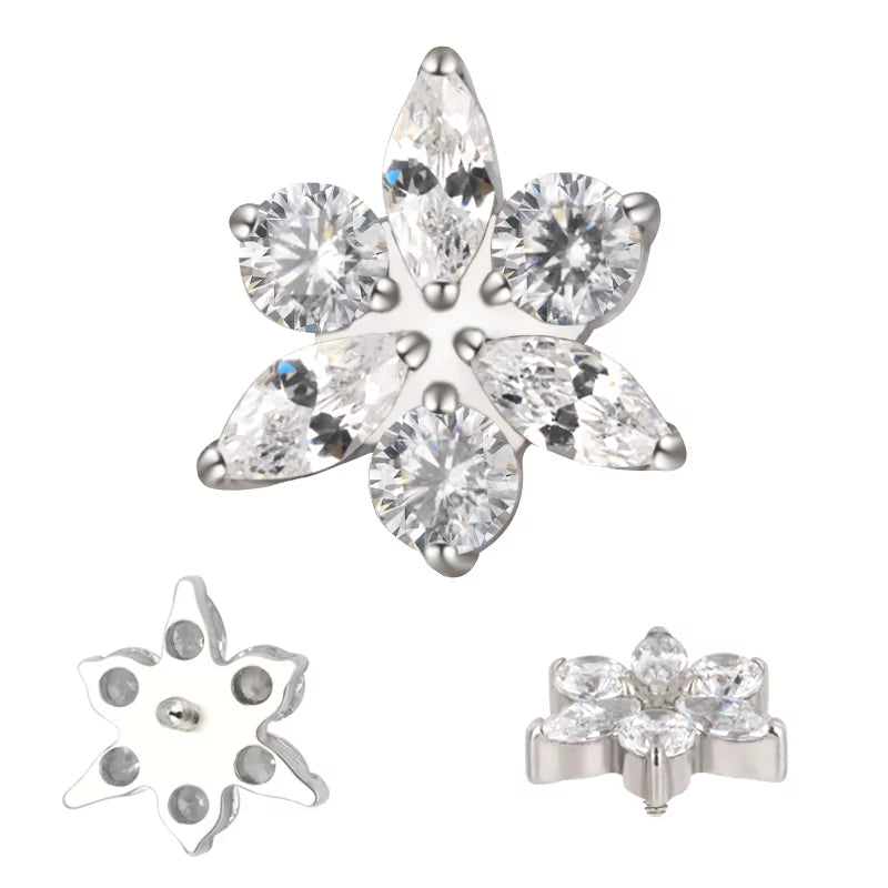 Titanring Sternblume