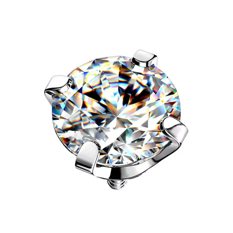 Titanring-Spitzen mit Zirkonia-Fassung