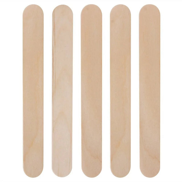 Wood spatulas 100pcs - BVShop