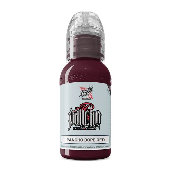 World Famous Tattoo Ink AD Pancho Dope Red 30ml - BVShop