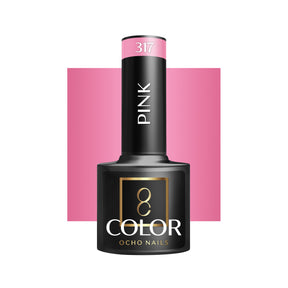 OCHO NAILS Hybrid nail polish pink 317 -5 g - BVShop