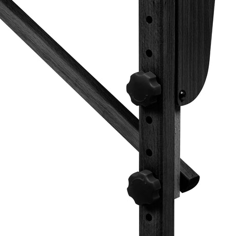 BALANCE wooden folding massage table 2 segment pink and black - BVShop