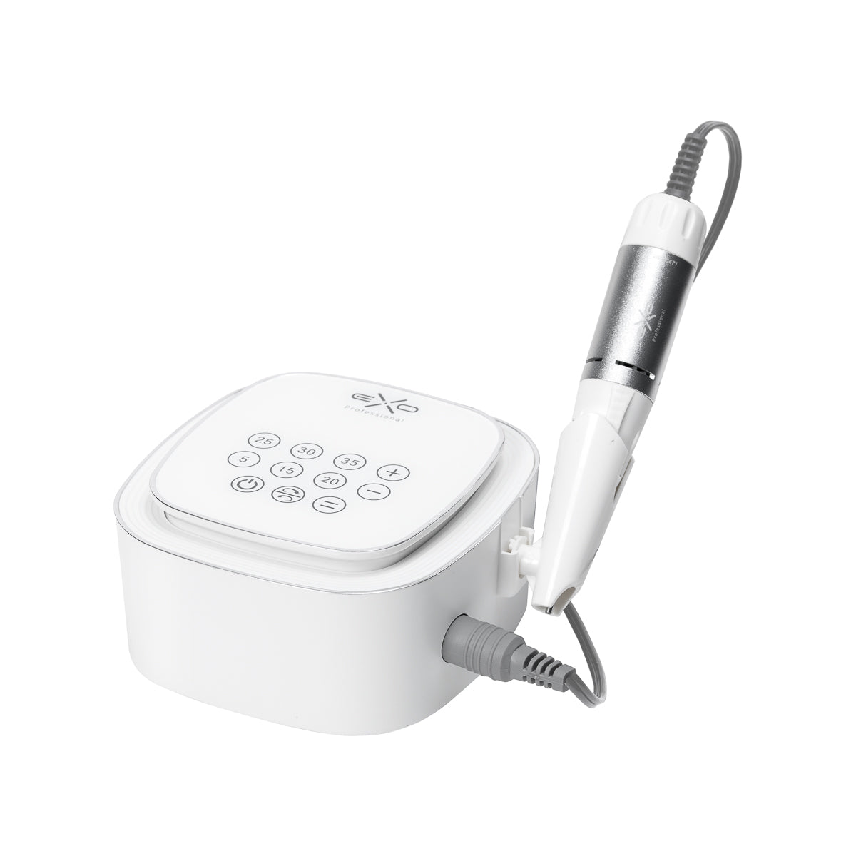 EXO Syntra Nagelfräser 35W – Weiß · Gesamtansicht