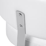 Giovanni Y08 white rolling stool for beauty and podiatry rooms